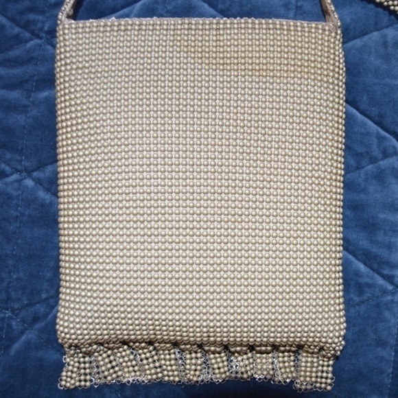 Marlo Beaded Handbag / Minaudiere with Fringe - Picture 7 of 7